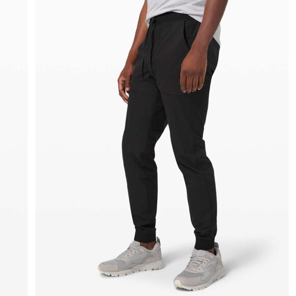 Lululemon Men's Small ABC Jogger 30" Black M5A85S Workout Athletic Sporty - Picture 1 of 16